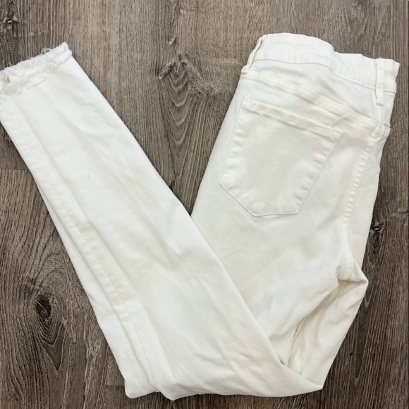 Articles Of Society White Distressed Jeans - Picture 1 of 2